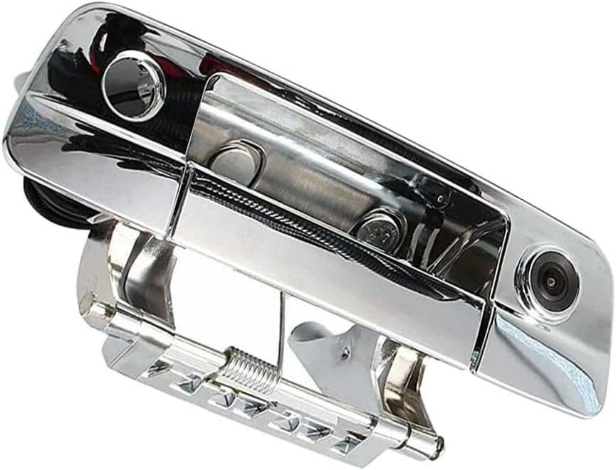 ya 10 9.16 baidi Rear Tailgate Handle with Camera Fit for 2010-2018 for Dodge for Ram 2500 3500 Chrome