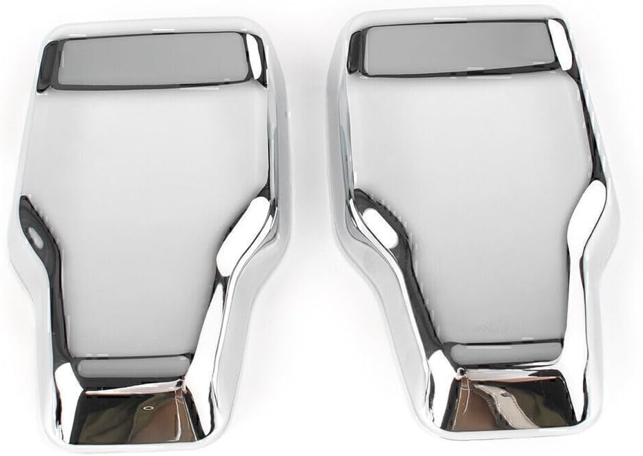 ya 4 8.14 2pcs Window Hinge Cover Trim for Jeep for Wrangler JL 2018 2019 Chrome ABS