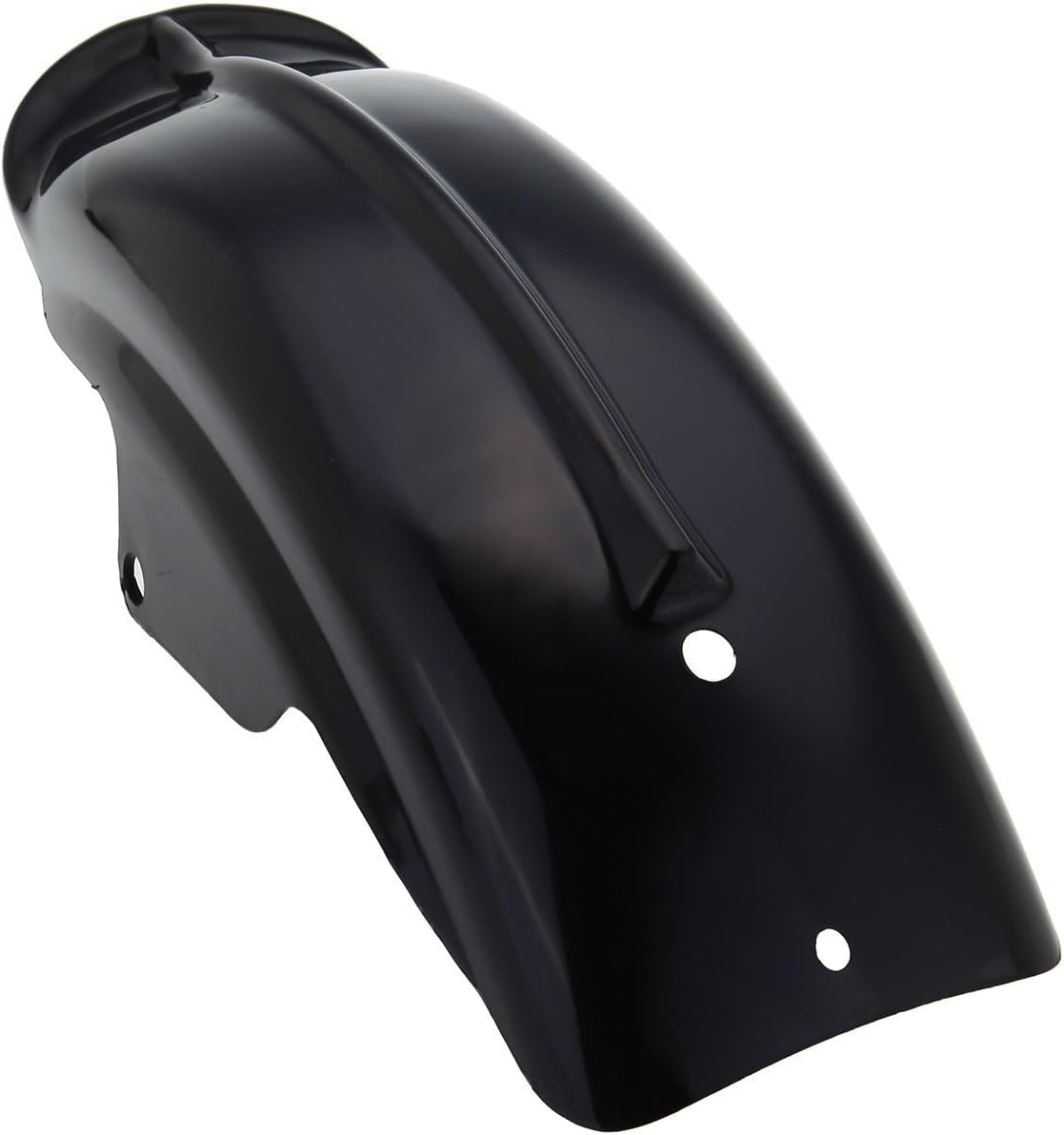 ya 4 8.10 Motorcycle Universal Black Plastic Rear Fender for Harley Bobber Chopper