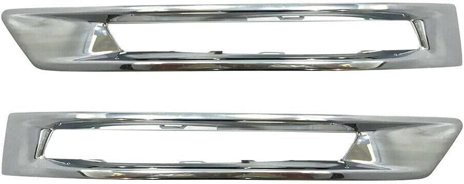 ya 10 9.16 zhengce A pair of front bumper fog light grille covers suitable for the 2014-2016 f
