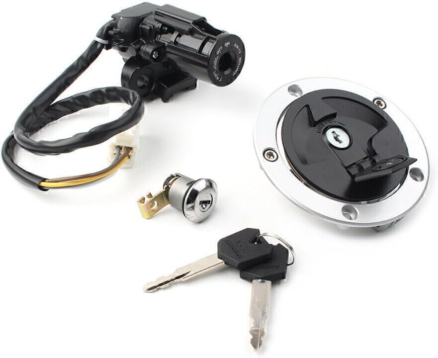 ya 6 8.14 for Kawasaki Z1000 Z 1000 10-16 1x Fuel Gas Cap Ignition Switch for SEAT Lock Keys