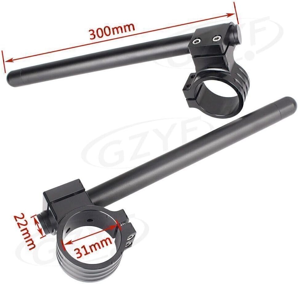ya 6 8.24 baidi 31mm Fork Clip-ons Handle Grip Handlebar Fork Tube Universal 3 Color Motorcycle