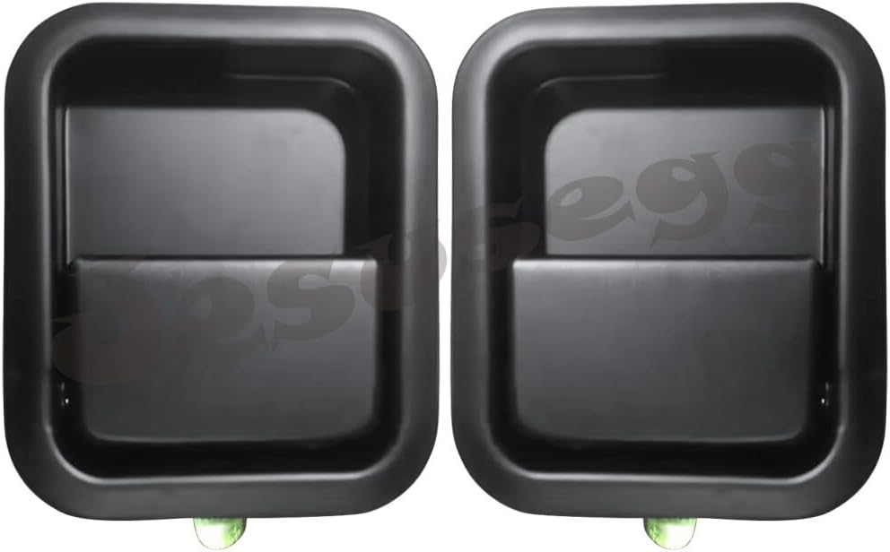 ya 9 10.24 Front LH&RH Side Outside Full Door Handle Metal Fit for 1997-2006 for Jeep for Wrangler