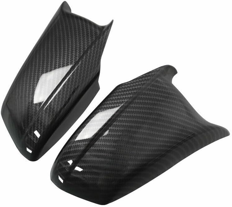 ya 11 9.14 baidi2x Carbon Fiber Door Side Mirror Cover Caps for BMW F10 F11 5 Series Pre-LCI M5