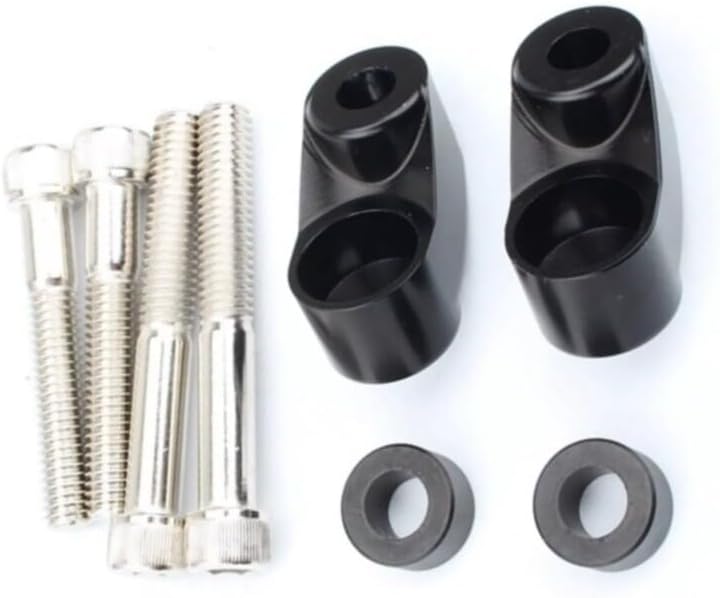 ya 2 8.15 Motorcycle Front Turn Signal Bracket Relocation Kit for Harley Dyna Sportster