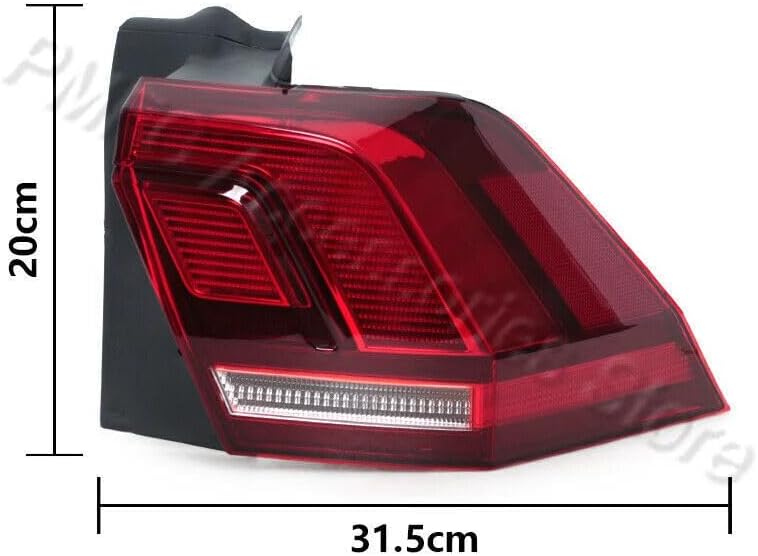 ya 4 8.14 Right Tail Light Rear Stop Brake Light Suitable for VW for Tiguan 2017-2021