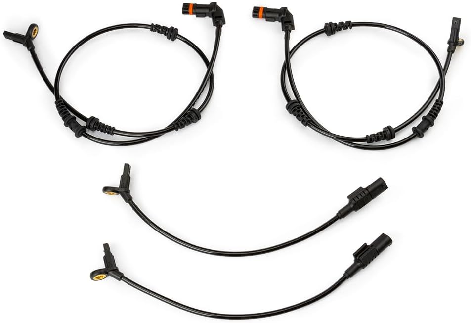 ya 2 8.15 4-pack front and rear ABS wheel speed sensors for Mercedes-benz ML320 ML350 ML450 ML500