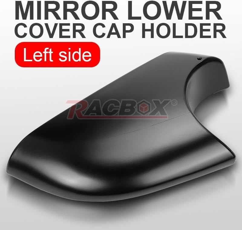 ya 11 9.14 baidiLeft Side Driver Door Wing Mirror Cover Lower Holder Black Fit For for Tesla for Model y