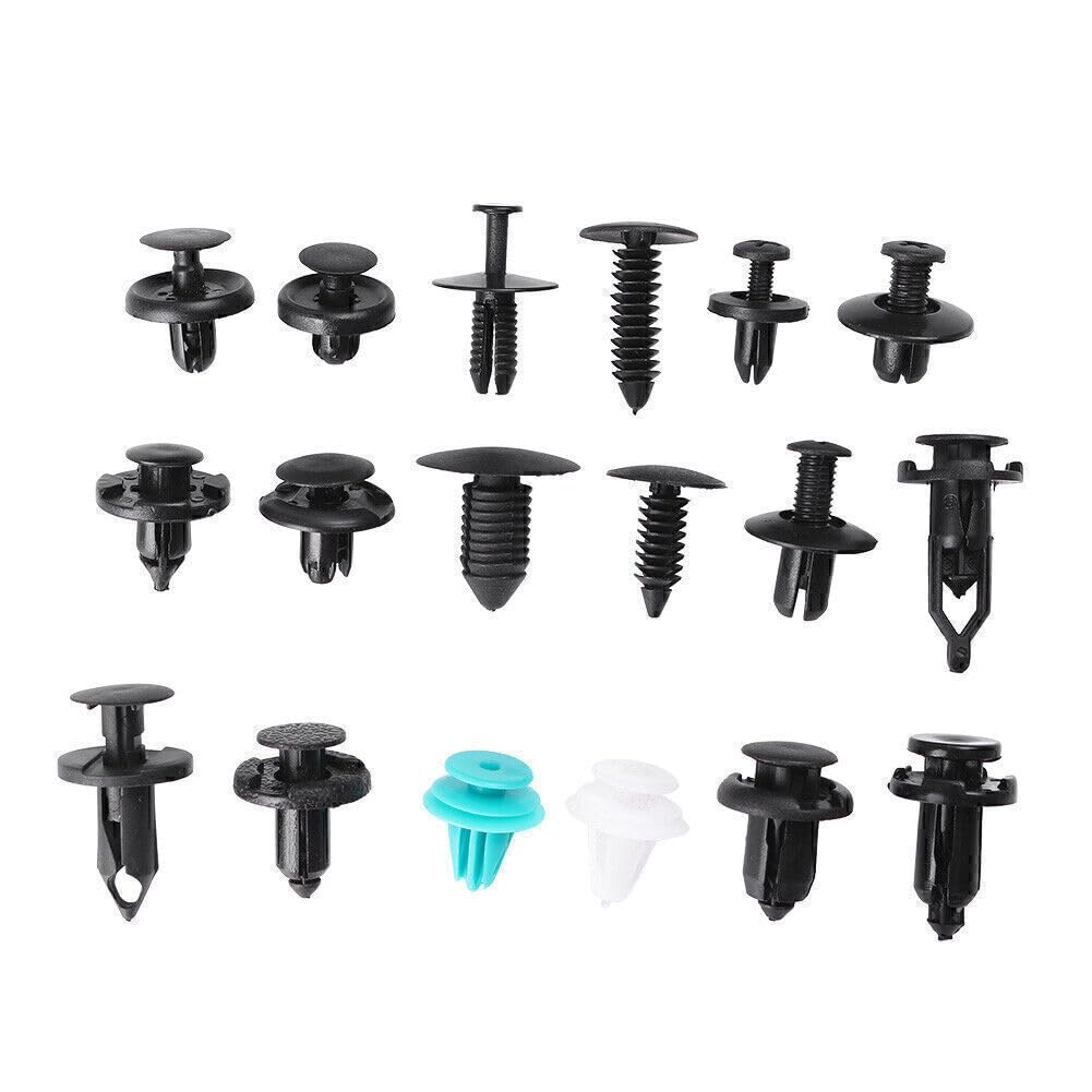 ya 6 8.24 baidi 299x Car Automotive Body Retainer Push Pin Fastener Panel Clip 18 Sizes ABS
