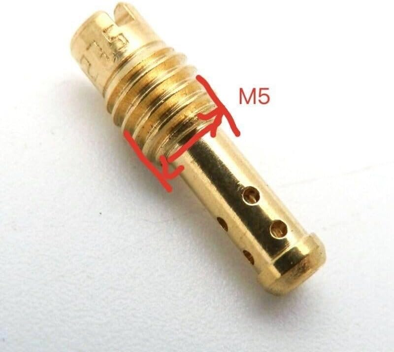 ya 2 8.15 10pcs For Pilot Jet 8 Bleed Holes For MIKUNI VM/TM/for TMX Carburetor 10-32.5
