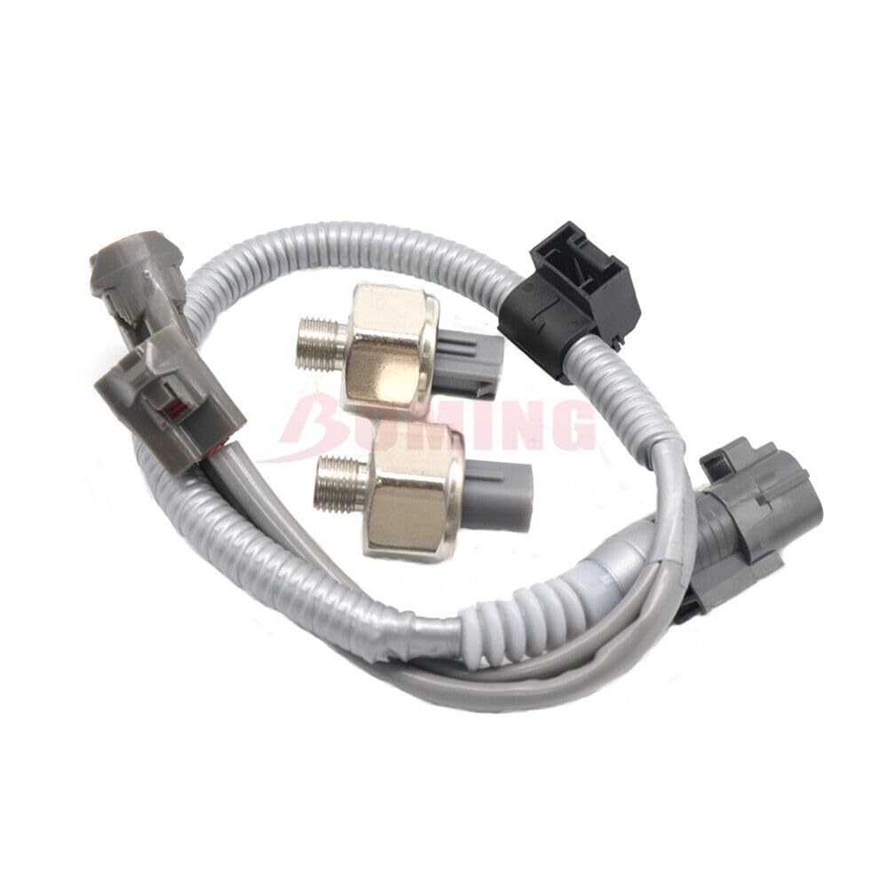 ya 5 8.24 baidi Knock Sensor with Wiring Harness for Toyota for Avalon for Camry for Lexus RX300 89615-12090 2 Pieces