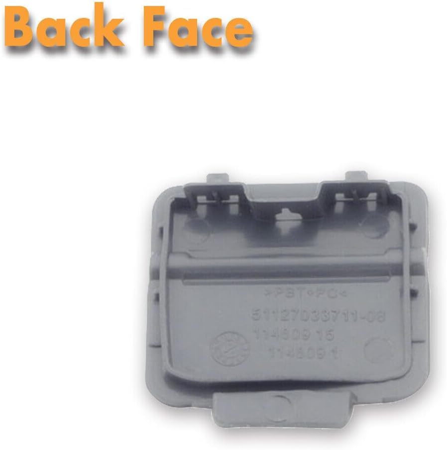 ya 5 8.24 baidi 1Pcs Rear Bumper Tow Trailer Hook Eye Cover Cap for BMW 5-Series E60 2008-2010