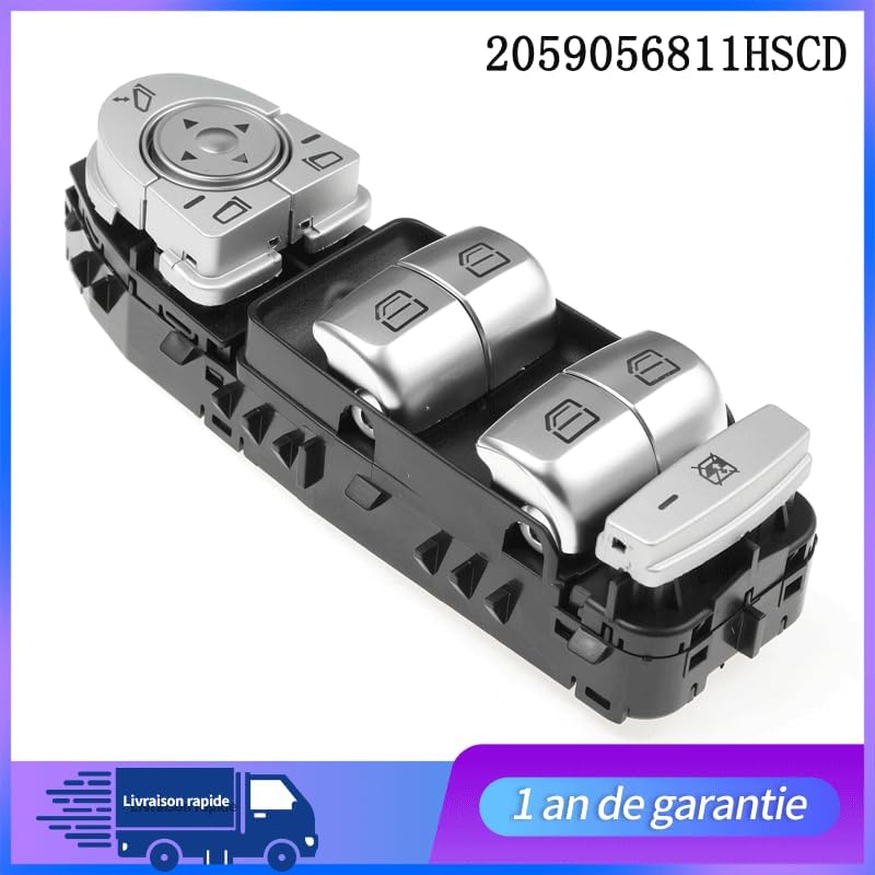 ya 4 8.8 Bouton de Leve vitre Avant Gauche Pour for Mercedes-Benz Classe C W205 S205 GLC X253