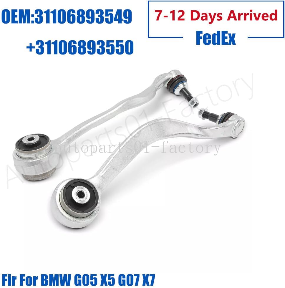 ya 4 8.24 baidi Front Left & Right Forward Lower Control Arm Fit for BMW G05 X5 G07 X7