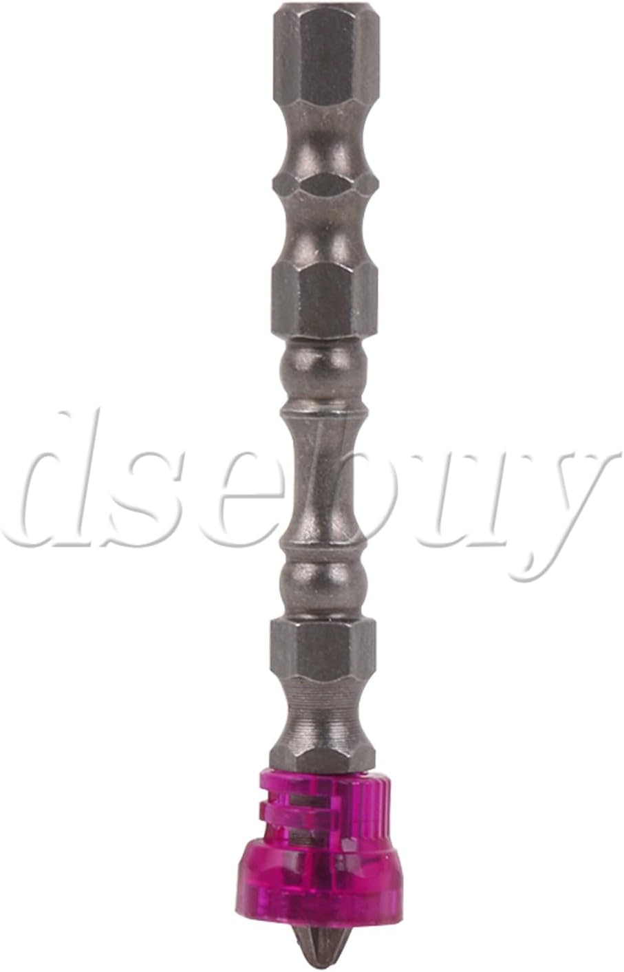 ya 26 10.21 baidi 15pcs Magnetic Collar Design Chrome Steel Screwdriver Bits 1/4 Hex Shank