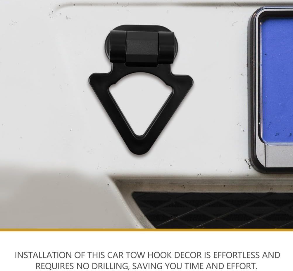 ya 4 8.8.2 Car Tow Hook Decorative Truck Hook Trailer Towing Hook Car Bumper Towing