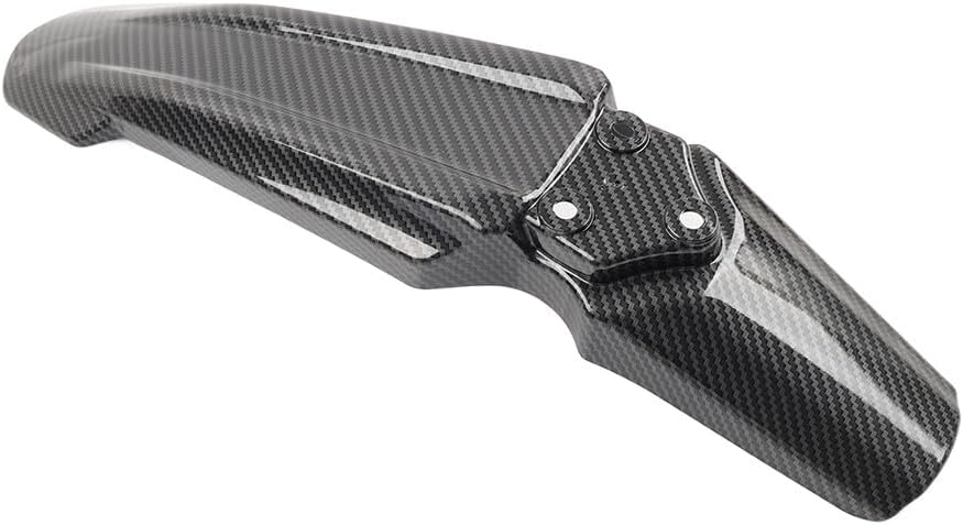 ya 4 8.10 Dirt Bike Front Mudguard Protector Carbon Fiber Black for Sur-Ron S/X