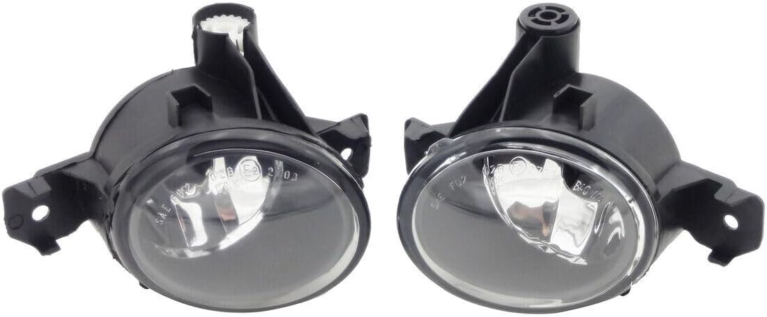 ya 7 8.24 baidi 1PAIR Clear Front Bumper Fog Driving Lights Lamps Fit for BMW X5 E70 2007-2010