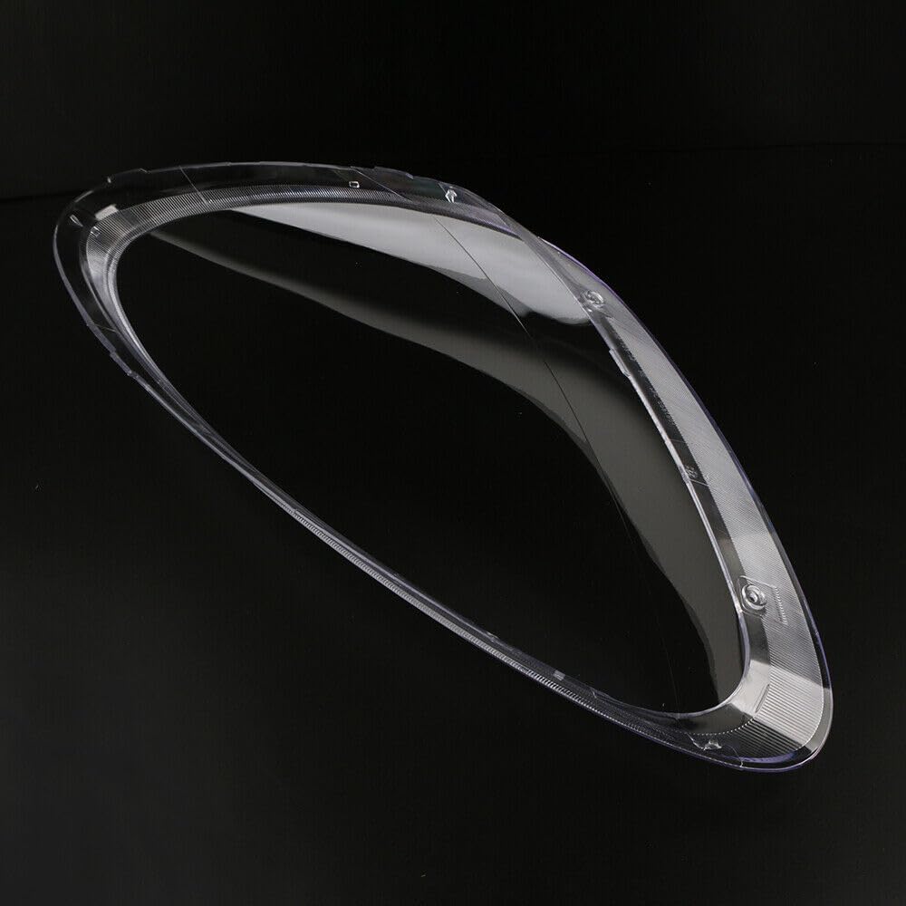 ya 14 9.20 zhengce Pair Headlight Lampshade Clear Len Cover for Porsche for Cayenne 2011 2012-1