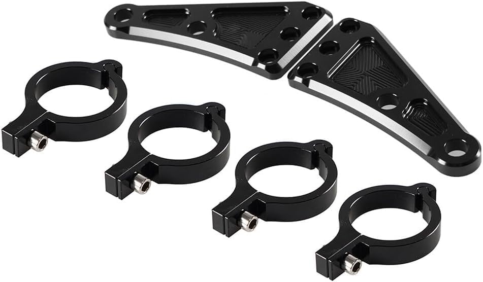 ya 28 10.13 zhengce CNC Headlight Lamp Mount Bracket for 41mm Fork Tubes Motorbike Universal Pa