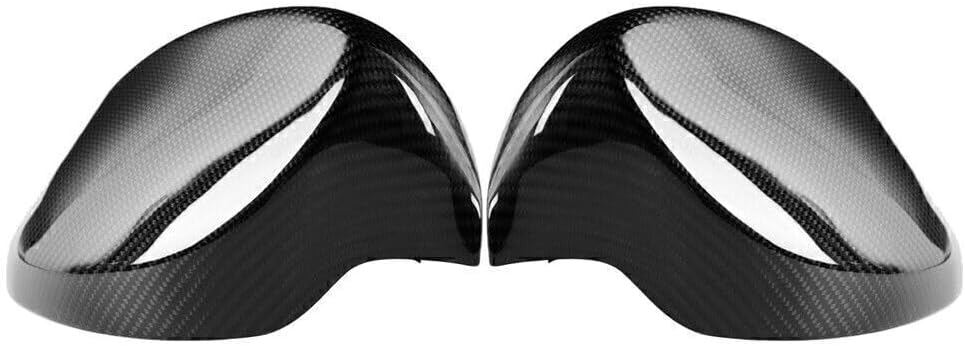 ya 11 9.14 baidiReal Carbon Fiber Add-On Side Mirror Cover Caps for 2007 2008 2009 for BMW E92 E93