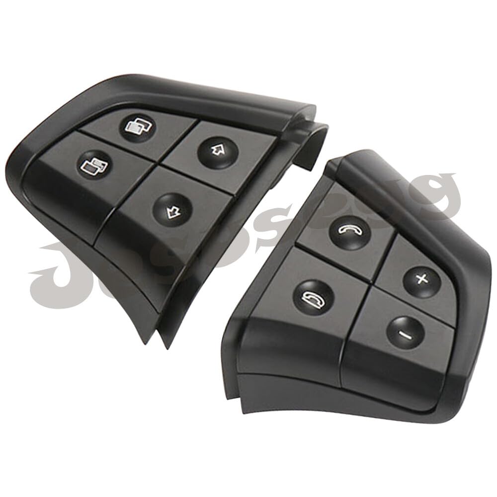 ya 13 9.15 baidi Qty 2 Steering Wheel Switch 4 Button BlackFit for Mercedes-Benz W164 W251 W245