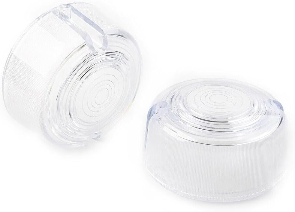 ya 4 8.8.2 2pcs Turn Signal Lens Cover for Harley Dyna FXD FXR Sportster XLH 883 1200 FXST