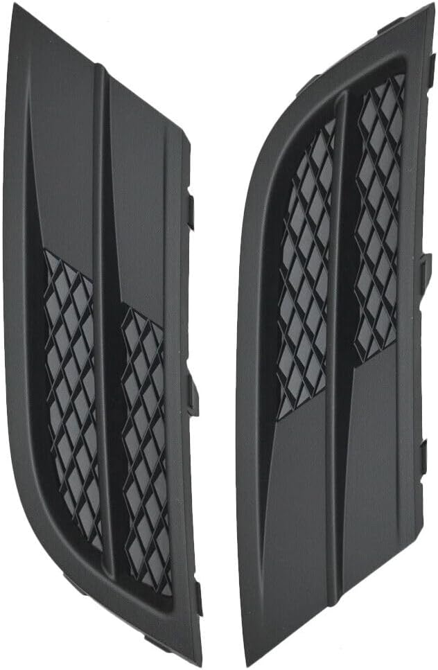 ya 10 9.16 zhengce Pair Bumper Fog Light Cover Grille Left &Right For 2015-17 for VW for JETTA