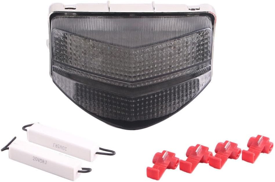 ya 10 9.16 zhengce Smoke Rear Tail Light Lamp Turn Signal for Honda CBR600S CBR600 F4I 2001-20