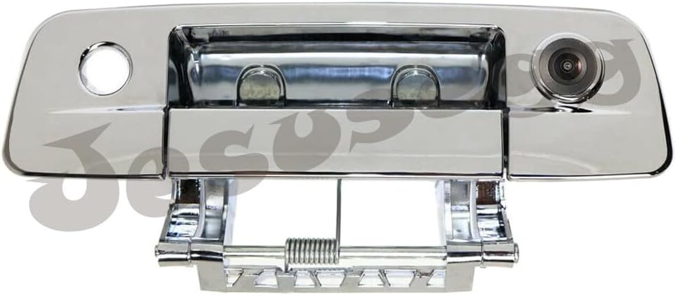 ya 10 9.16 baidi Chrome Tailgate Handle w/Camera & Keyhole Fits 2009-21 for Dodge for Ram 1500 2500 3500