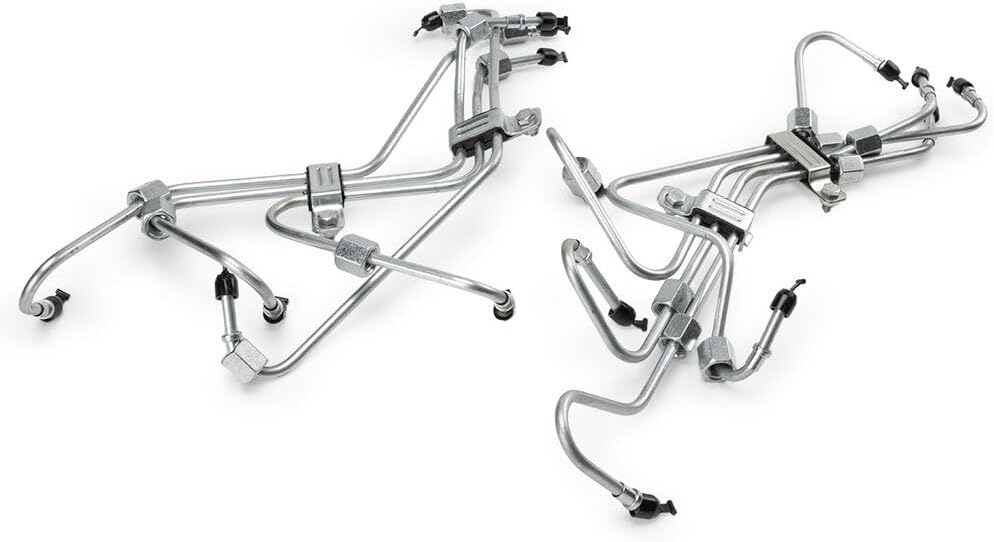 ya 11 9.14 baidiNEW Complete 8 Fuel Injection Lines DE8TZ-9A555A for Ford F-350 F-250 6.9L 7.3L