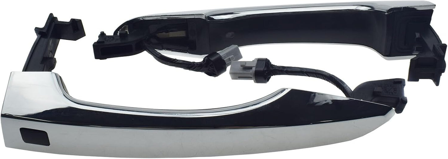 ya 5 8.10 Chrome Driver & Passenger Side Door for Smart Key Handles Front for Hyundai for Tucson
