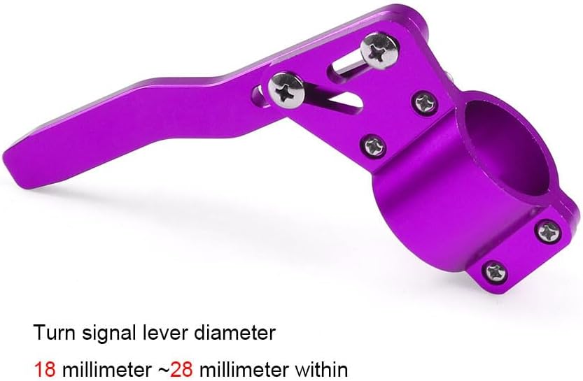 ya 5 8.10 Purple Steering Wheel Turn Signal Lever Position Up Turn Rod Extension Extender