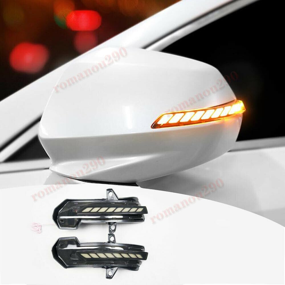ya 4 8.14 for Cadillac XT4 XT5 LED Smoke Lens Sequential Flasher Side Mirror Turn Signal