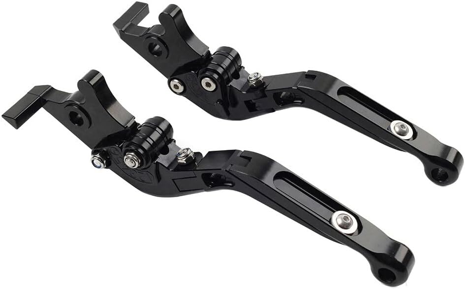 ya 6 8.24 baidi CNC Folding Extendable Brake Clutch Levers for BMW G310R/G310GS 2017-2021 Black
