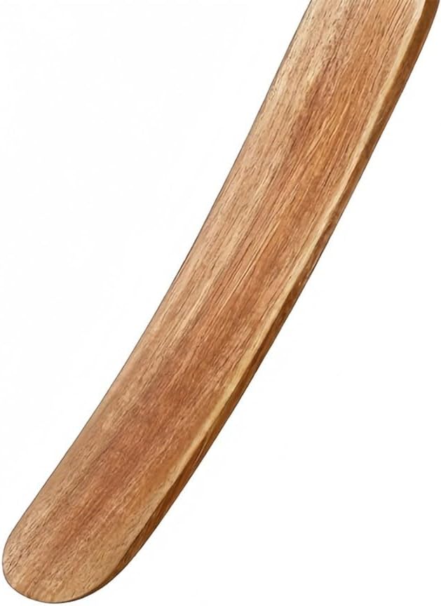 ya 14 9.20 baidi 2Pcs Skinny Wooden Spurtles for Dough Stirring Mixing and Jar Bottom Reach-1