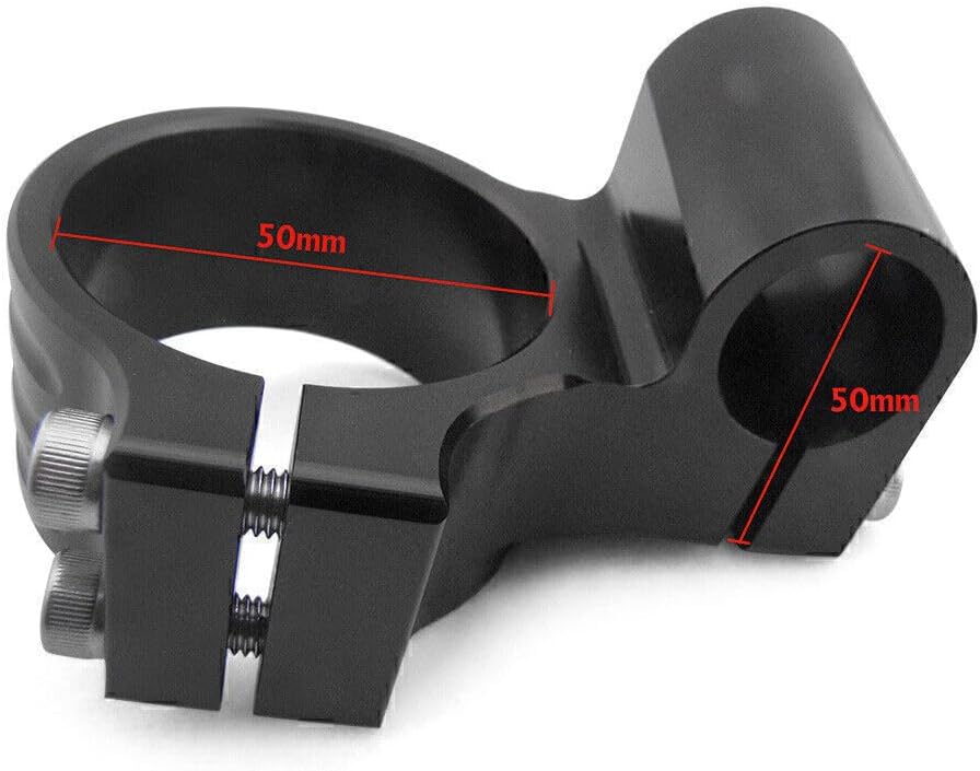 ya 14 9.20 zhengce Motorcycle 50mm Clip On Ons Handle Bar Fits for Honda CBR 1000RR 2004-2012-1