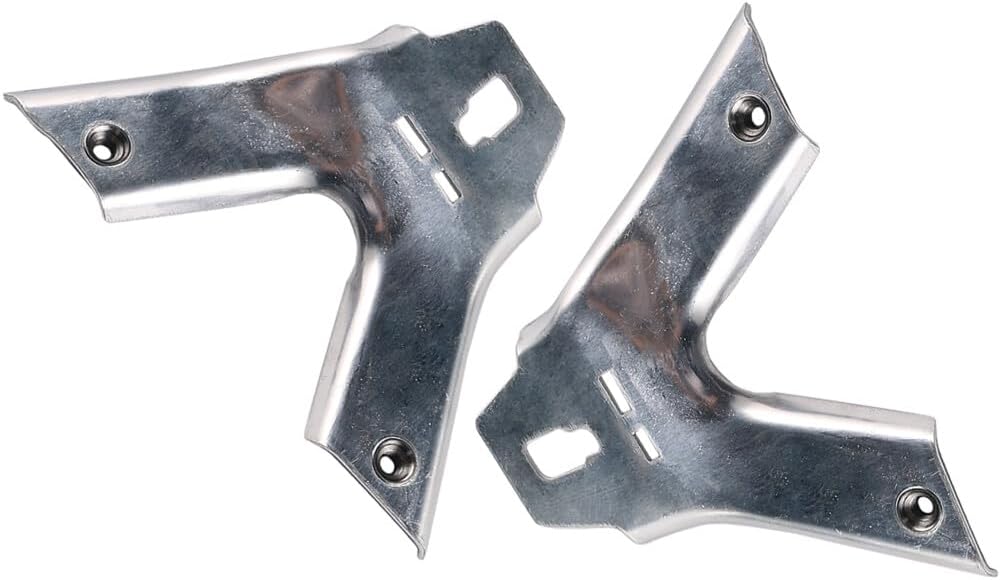 ya 5 8.10 Pair Front Bumper Support Brace Mount Bracket For E300 E400 GLC200 GLC300 CLS400