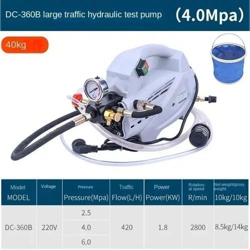 ya 28 10.13 baidi DC-360A Three-cylinder Floor Heating Pipeline Fire Hose Pressure Measurement-9