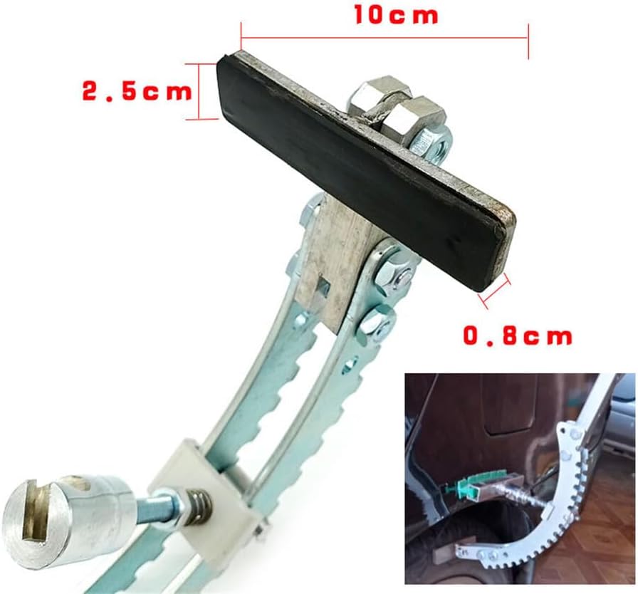 ya 4 8.24 baidi Accessory Aluminum+Plastic Bridge Puller Glue Tabs 10pcs Auto Dent Repair Tool