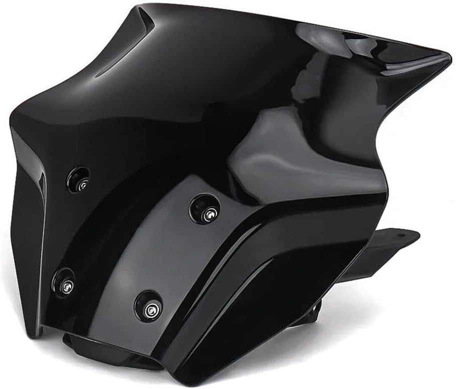 ya 2 8.15 Black Wind Deflector Windshield Bracket Windscreen for Yamaha MT-09 MT09 2024