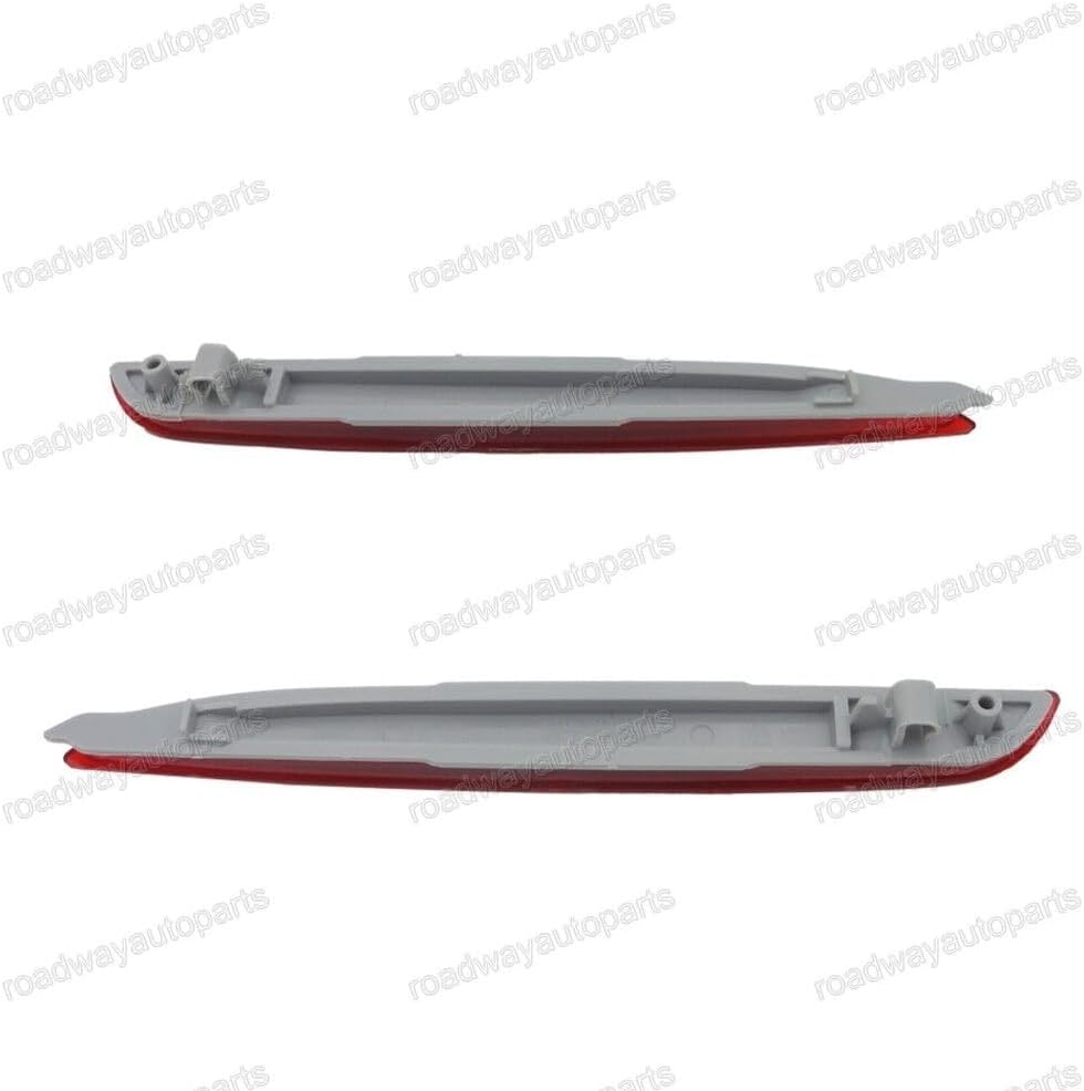 ya 4 8.24 baidi Rear Bumper Reflector Reflex Lights Lamps for Mazda 3 2008-2012 Left & Right 2Pc