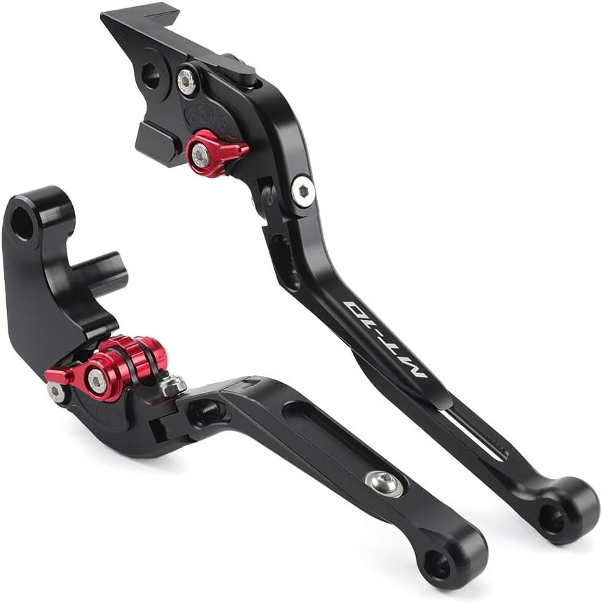 ya 4 8.14 Adjustable Foldable Extendable Clutch Brake Levers for Yamaha MT-10/SP 2022-2024