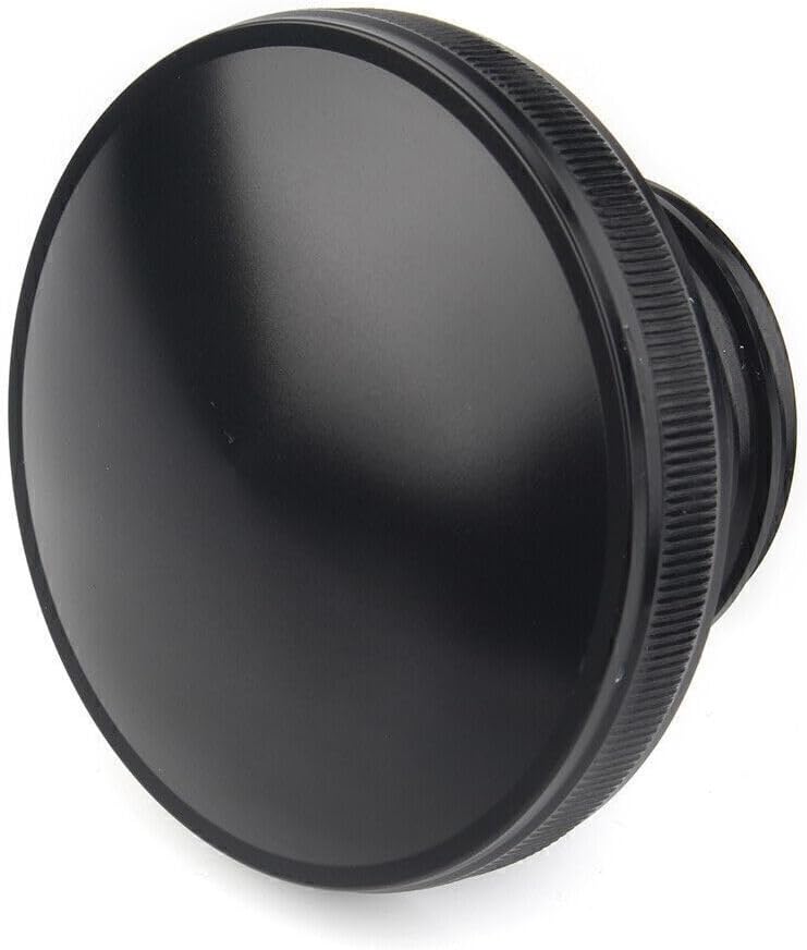 ya 4 8.10 Gas Cap Fuel Tank Right-hand Thread Smooth Fit Harley Sportster Dyna Softail Blk