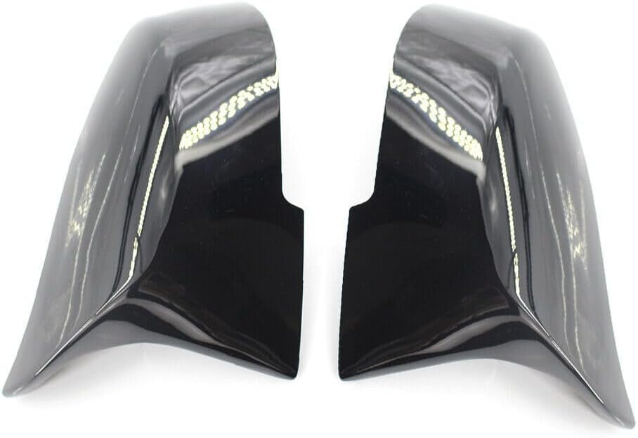 ya 11 9.14 baidiGloss Black M Style Wing Side Mirror Cover Caps for BMW F30 F20 F21 F22 F32 F36