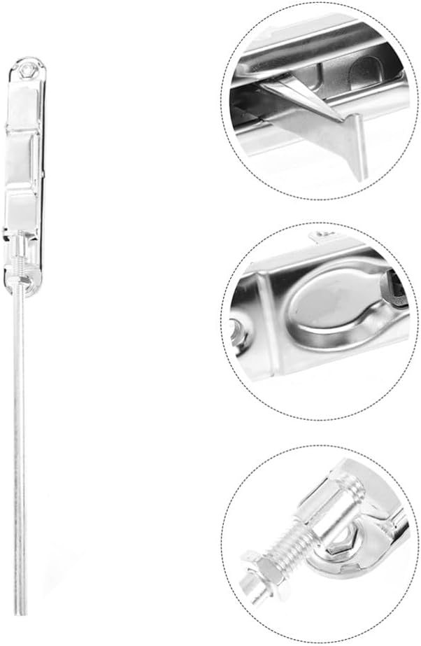 ya 26 10.21 baidi 2 Sets Fire Door Latch Bolt Spring.Loaded Lockable Safety Security