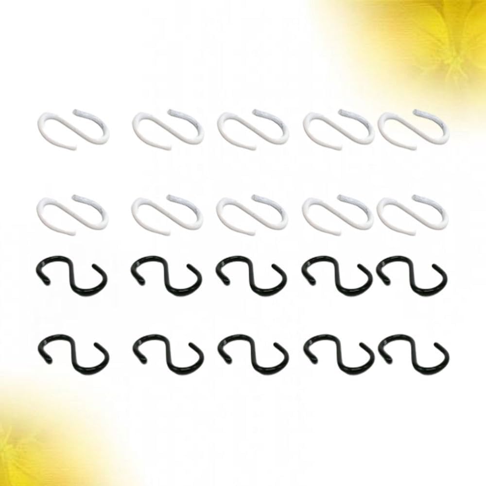 ya 26 10.21 baidi 2 Set/20 for Mini Hook Hooks for Hanging Small Shaped for Mini ature Ornament