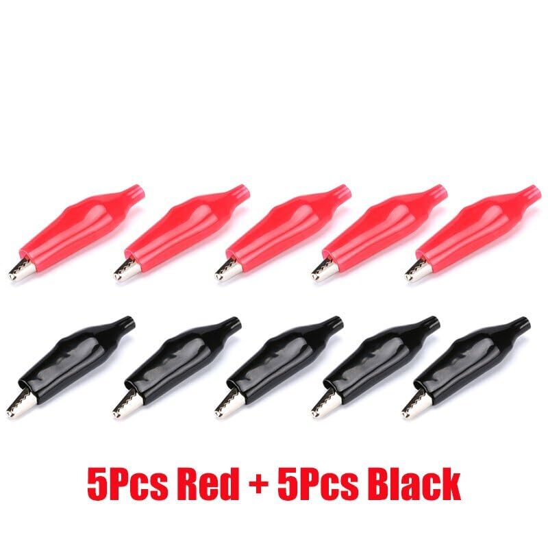 ya 16 10.20 baidi 10/20-pack 28mm Metal Alligator Clip G98 Alligator Electric Clip Test Probe -