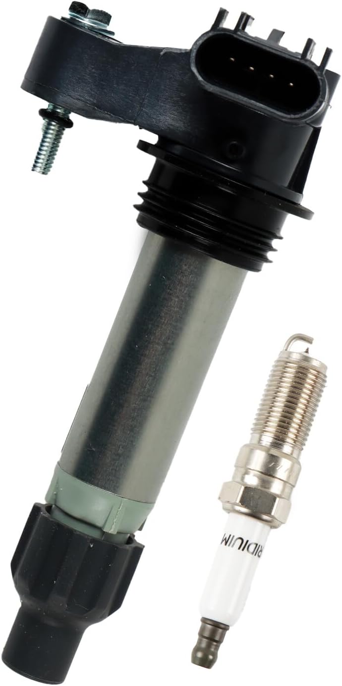 ya 9 10.24 6x Ignition Coil & 6x Iridium Spark Plug For for Cadillac for GMC for Chevy for Buick UF569