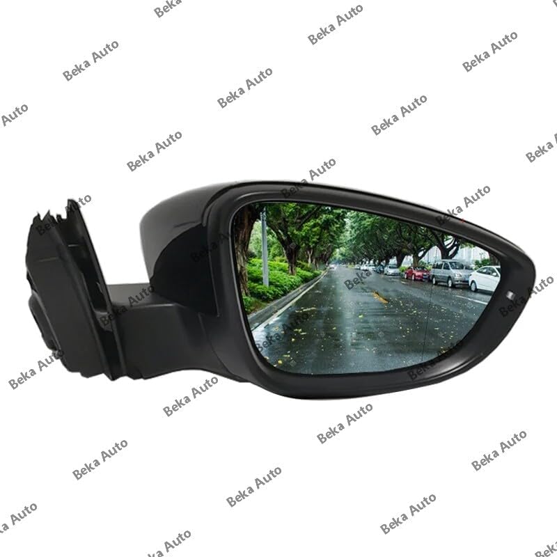 ya 9 10.24 for VW Magotan for Passat B7 2012-2016 Left Rear Mirror Power Heated Fold (6 Wires)